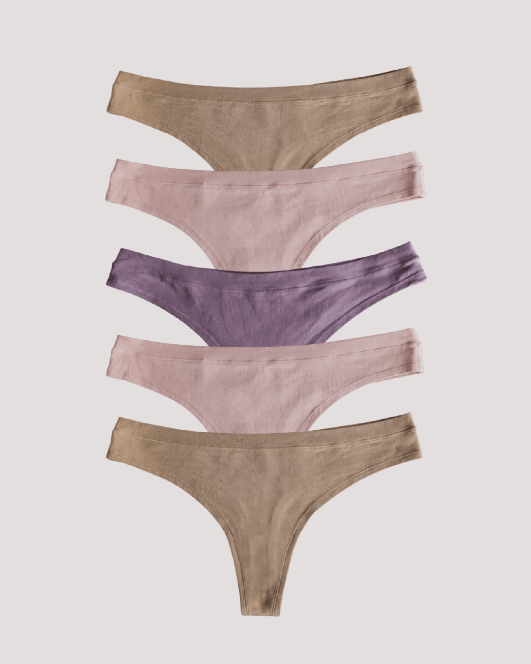 Pack Calzón Algodón Orgánico - Tanga - Ria Underwear