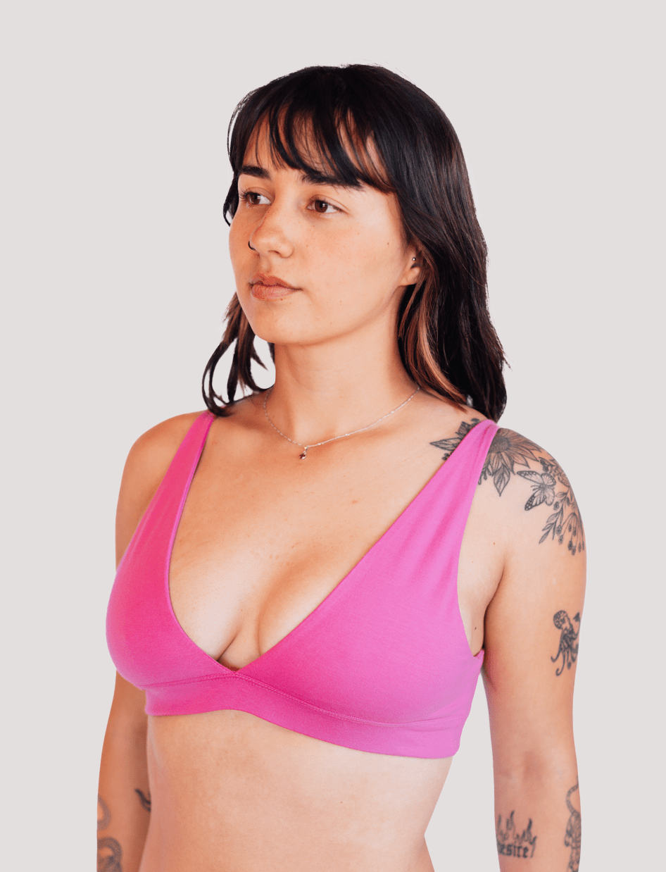 Peto Algodón - Escote en V Candy - Ria Underwear