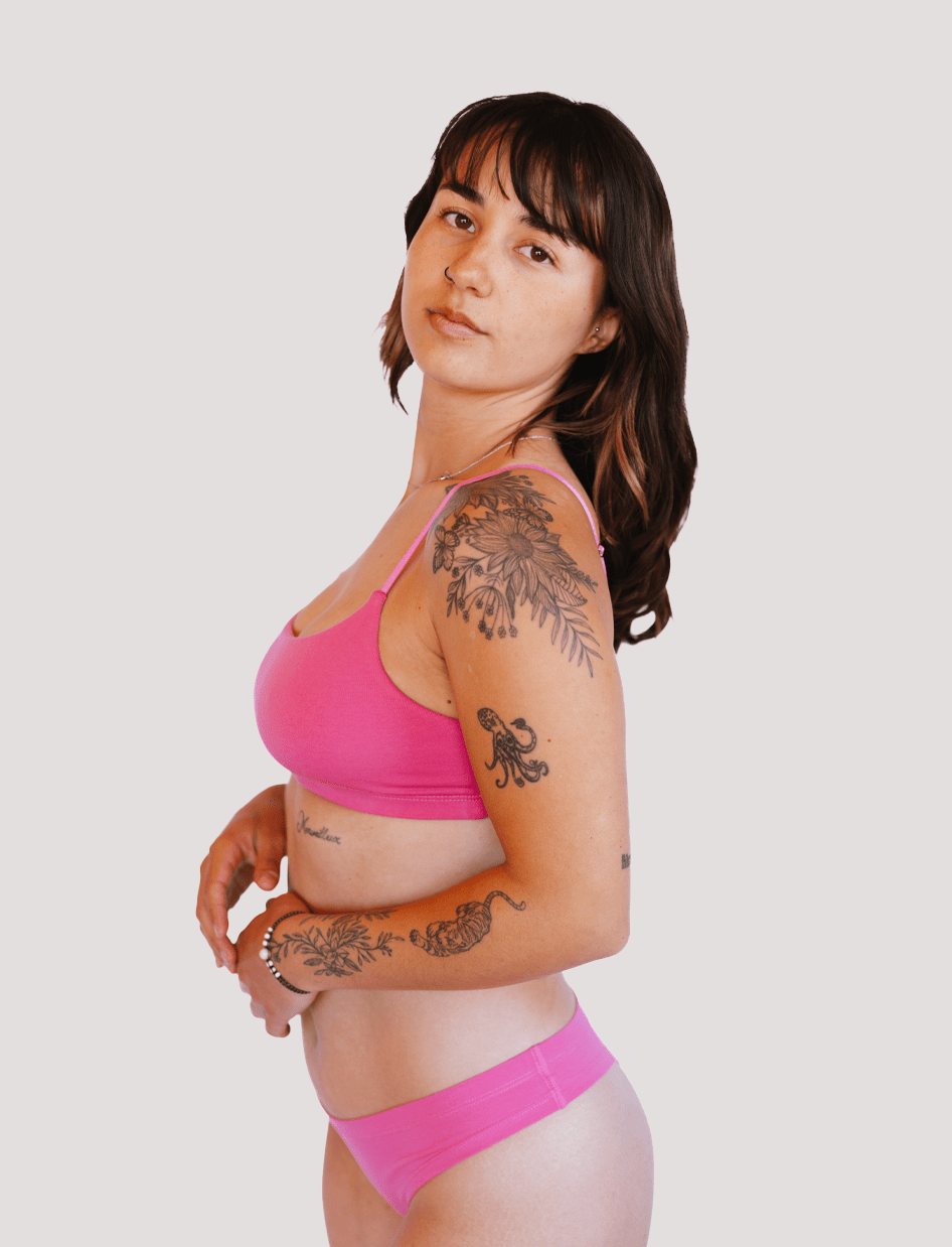 Peto Algodón - Escote recto Candy - Ria Underwear