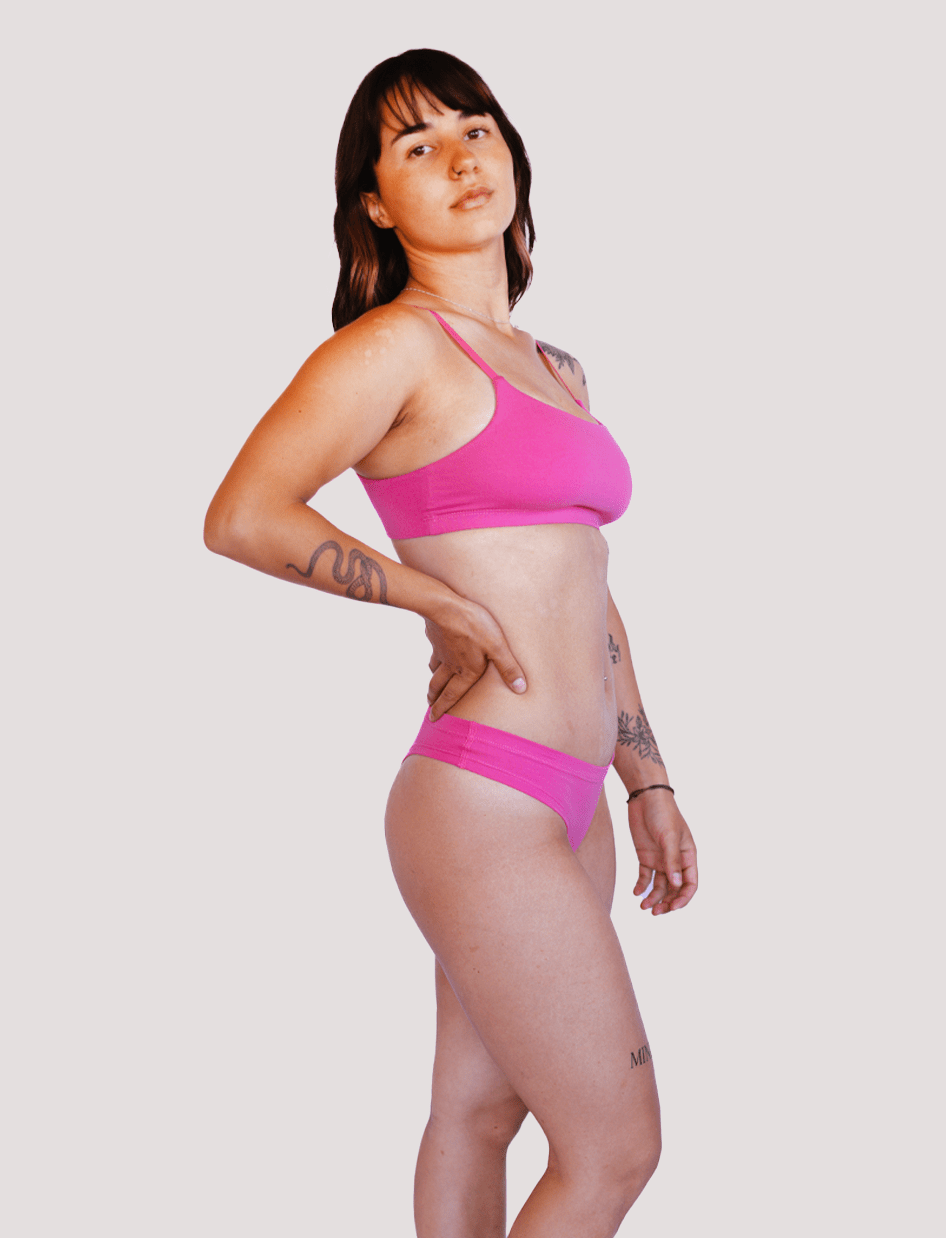 Peto Algodón - Escote recto Candy - Ria Underwear