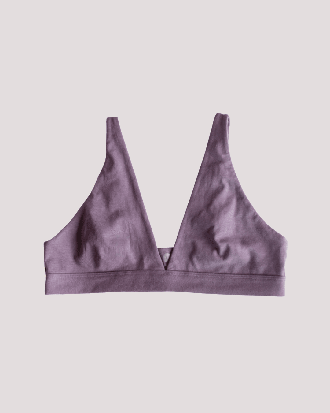 Peto Algodón Orgánico - Escote en V Malva - Ria Underwear