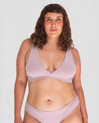 Peto Algodón Orgánico - Escote en V Rosa - Ria Underwear