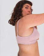 Peto Algodón Orgánico - Escote en V Rosa - Ria Underwear