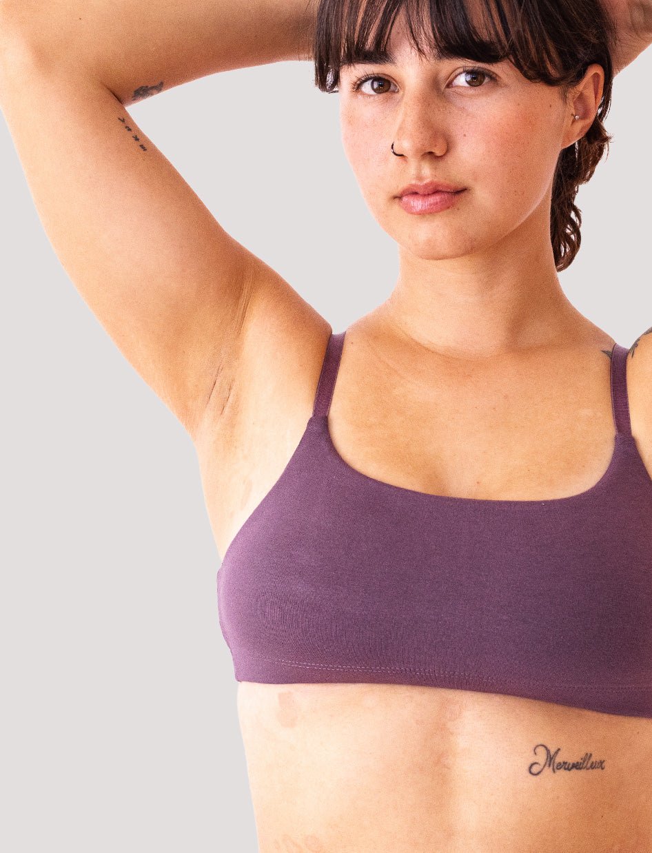 Peto Recto Malva - Ria Underwear