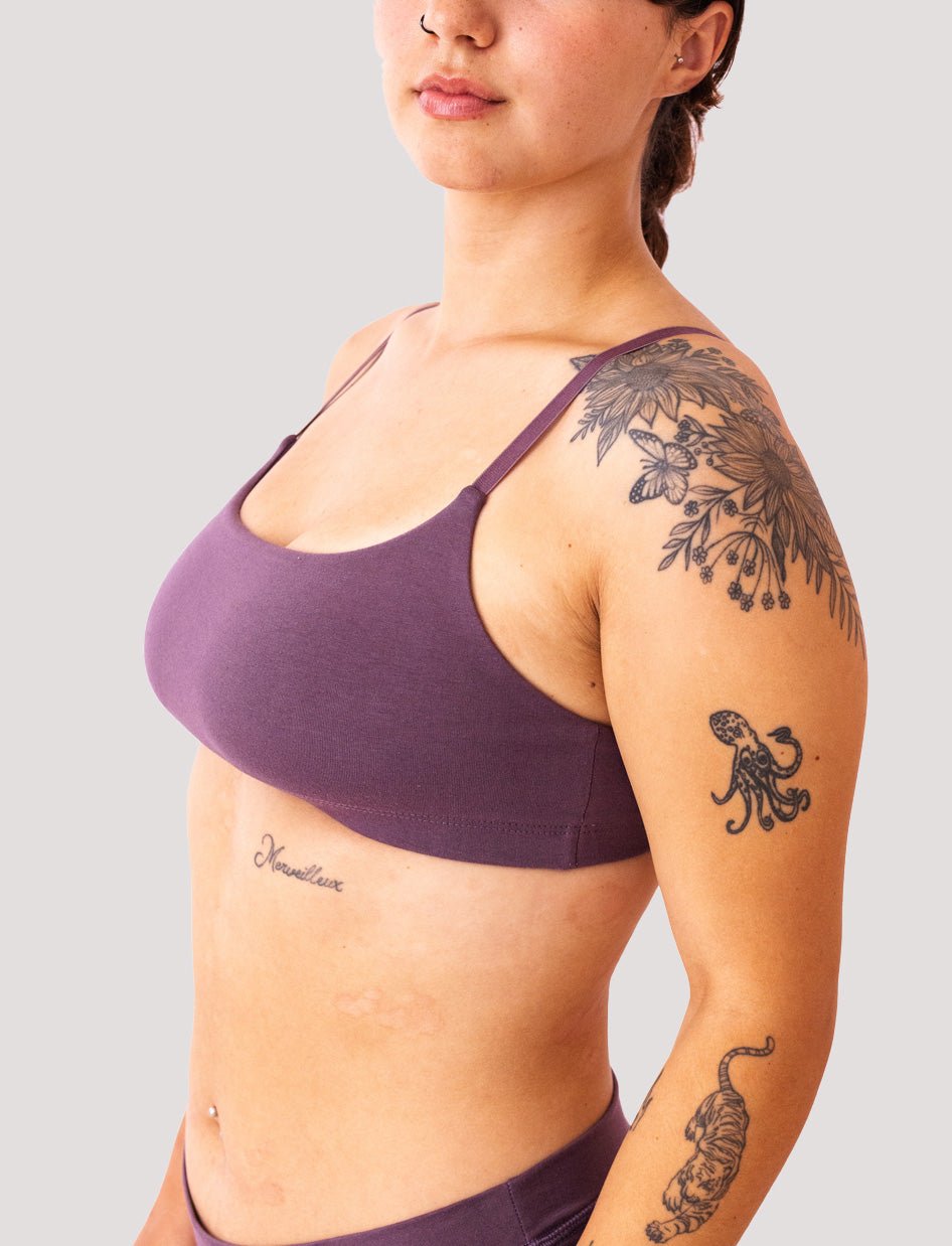 Peto Recto Malva - Ria Underwear